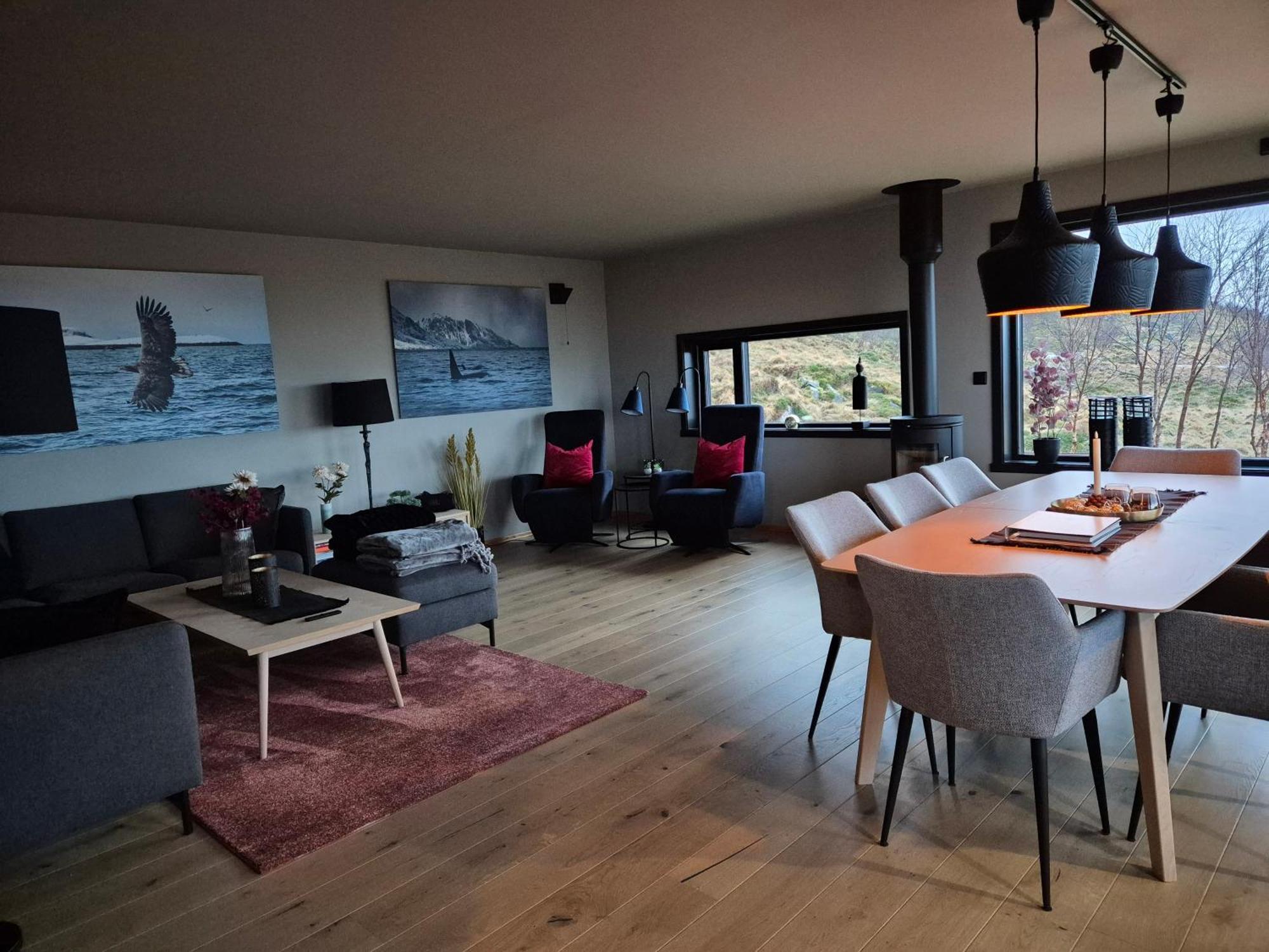 Villa Walter Lofoten With Sauna Kvalnes  Eksteriør billede