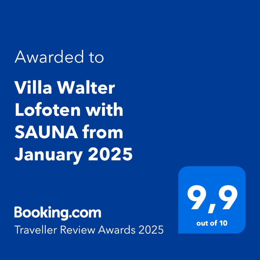 Villa Walter Lofoten With Sauna Kvalnes  Eksteriør billede